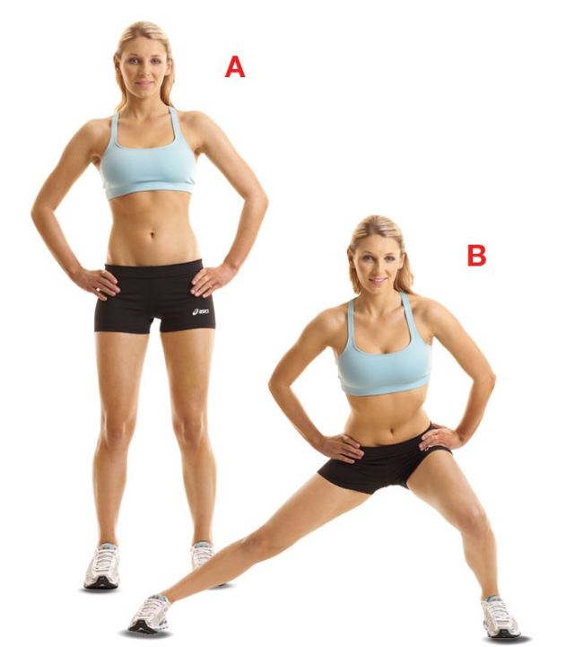side lunges